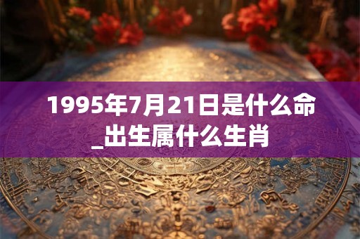1995年7月21日是什么命_出生属什么生肖 1995年7月21日是什么命_出生属什么生肖