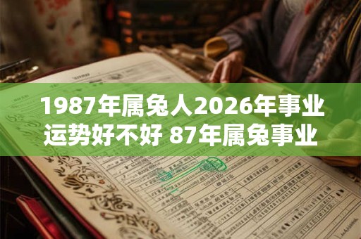 1987年属兔人2026年事业运势好不好 87年属兔事业贵人