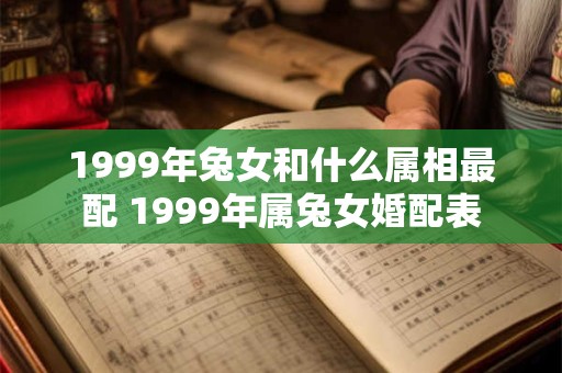 1999年兔女和什么属相最配 1999年属兔女婚配表