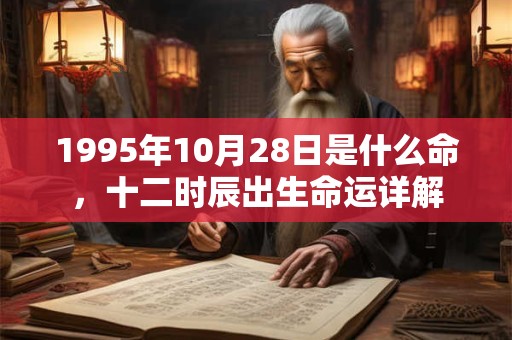 1995年10月28日是什么命,十二时辰出生命运详解 1995年10月28日是什么命,十二时辰出生命运详解