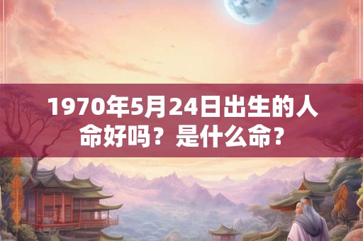 1970年5月24日出生的人命好吗？是什么命？