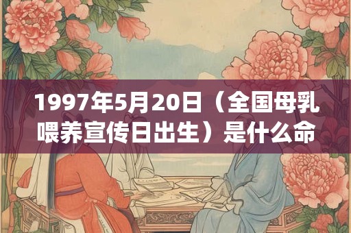 1997年5月20日(全国母乳喂养宣传日出生)是什么命_命运如何 1997年5月20日(全国母乳喂养宣传日出生)是什么命_命运如何