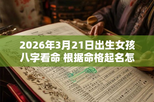 2026年3月21日出生女孩八字看命 根据命格起名怎么取