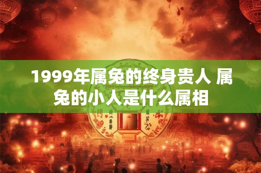 1999年属兔的终身贵人 属兔的小人是什么属相 1999年属兔的终身贵人 属兔的小人是什么属相