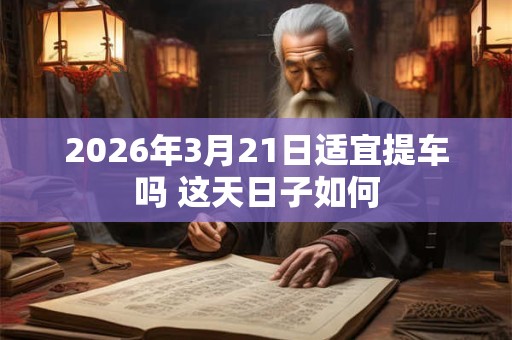 2026年3月21日适宜提车吗 这天日子如何