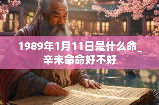1989年1月11日是什么命_辛未命命好不好