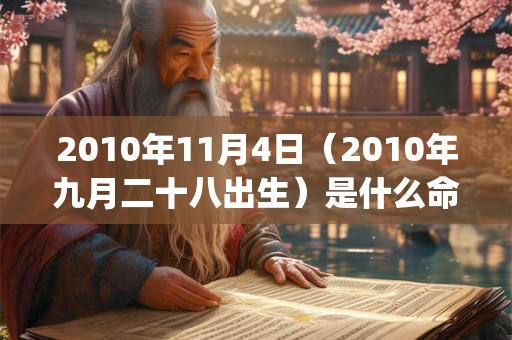 2010年11月4日(2010年九月二十八出生)是什么命_命运如何 2010年11月4日(2010年九月二十八出生)是什么命_命运如何