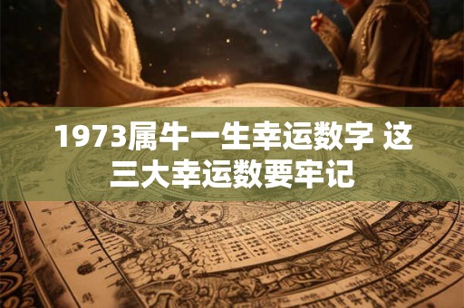 1973属牛一生幸运数字 这三大幸运数要牢记 1973属牛一生幸运数字 这三大幸运数要牢记