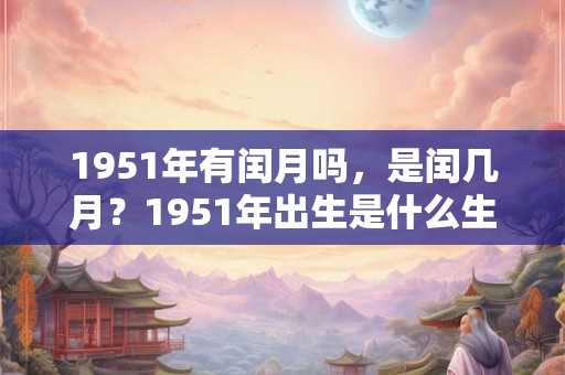 1951年有闰月吗，是闰几月？1951年出生是什么生肖？