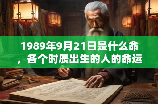 1989年9月21日是什么命，各个时辰出生的人的命运