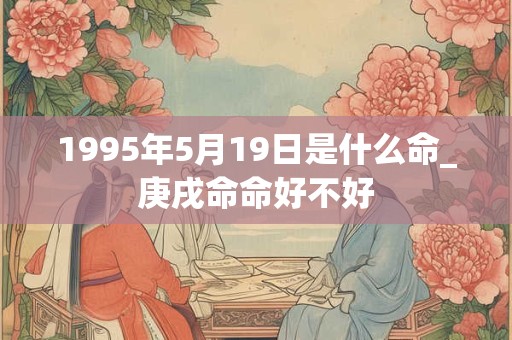 1995年5月19日是什么命_庚戌命命好不好 1995年5月19日是什么命_庚戌命命好不好
