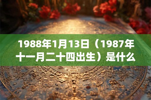 1988年1月13日(1987年十一月二十四出生)是什么命_命运如何 1988年1月13日(1987年十一月二十四出生)是什么命_命运如何
