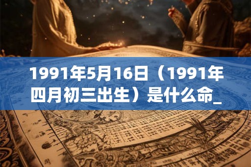 1991年5月16日(1991年四月初三出生)是什么命_命运如何 1991年5月16日(1991年四月初三出生)是什么命_命运如何