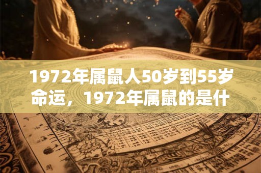 1972年属鼠人50岁到55岁命运,1972年属鼠的是什么命? 1972年属鼠人50岁到55岁命运,1972年属鼠的是什么命?