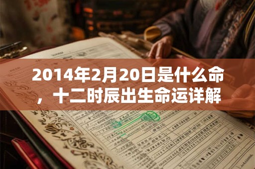 2014年2月20日是什么命,十二时辰出生命运详解 2014年2月20日是什么命,十二时辰出生命运详解