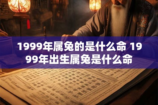 1999年属兔的是什么命 1999年出生属兔是什么命