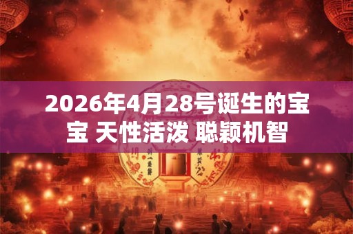 2026年4月28号诞生的宝宝 天性活泼 聪颖机智