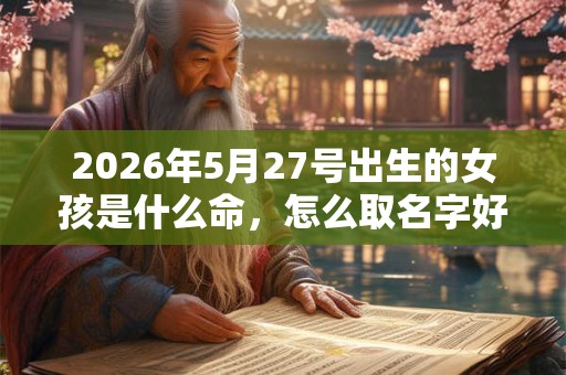 2026年5月27号出生的女孩是什么命，怎么取名字好