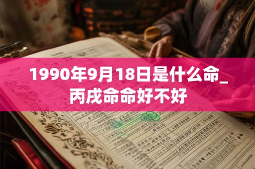 1990年9月18日是什么命_丙戌命命好不好