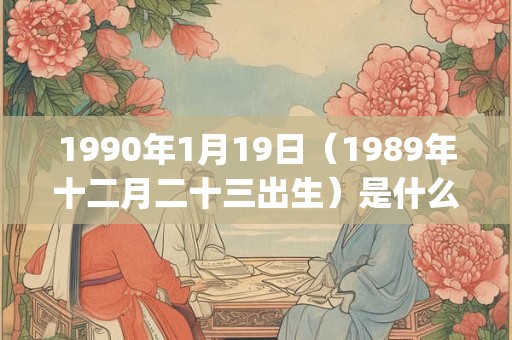 1990年1月19日（1989年十二月二十三出生）是什么命_命运如何