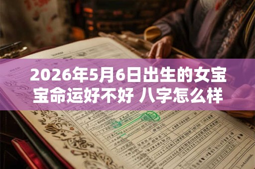 2026年5月6日出生的女宝宝命运好不好 八字怎么样