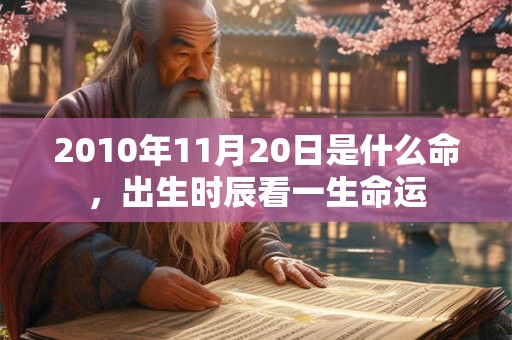 2010年11月20日是什么命,出生时辰看一生命运 2010年11月20日是什么命,出生时辰看一生命运