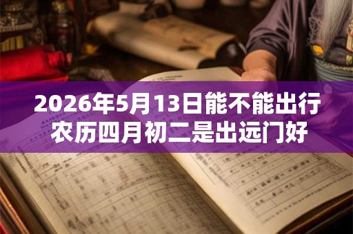 2026年5月13日能不能出行 农历四月初二是出远门好日子吗