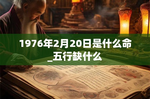 1976年2月20日是什么命_五行缺什么 1976年2月20日是什么命_五行缺什么