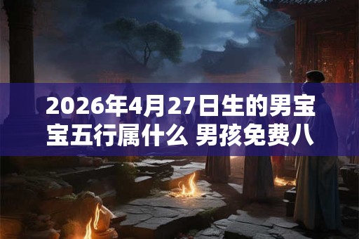 2026年4月27日生的男宝宝五行属什么 男孩免费八字起名 2026年4月27日生的男宝宝五行属什么 男孩免费八字起名