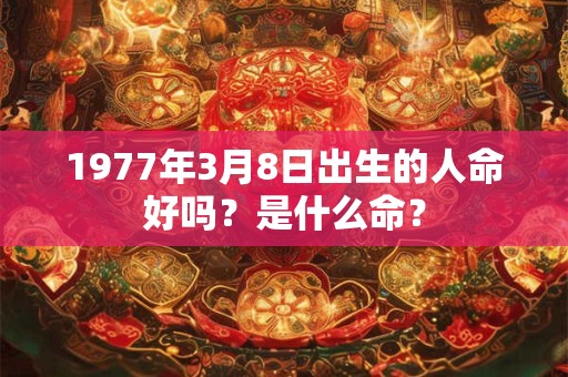 1977年3月8日出生的人命好吗？是什么命？