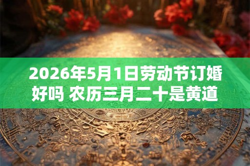 2026年5月1日劳动节订婚好吗 农历三月二十是黄道吉日吗