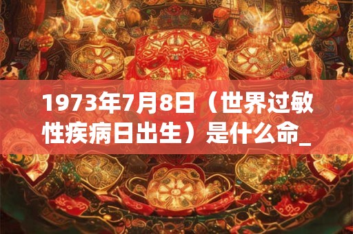 1973年7月8日(世界过敏性疾病日出生)是什么命_命运如何 1973年7月8日(世界过敏性疾病日出生)是什么命_命运如何