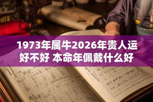 1973年属牛2026年贵人运好不好 本命年佩戴什么好 1973年属牛2026年贵人运好不好 本命年佩戴什么好