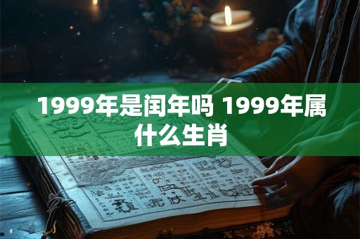 1999年是闰年吗 1999年属什么生肖