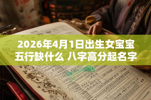 2026年4月1日出生女宝宝五行缺什么 八字高分起名字 2026年4月1日出生女宝宝五行缺什么 八字高分起名字