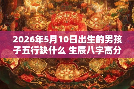 2026年5月10日出生的男孩子五行缺什么 生辰八字高分取名