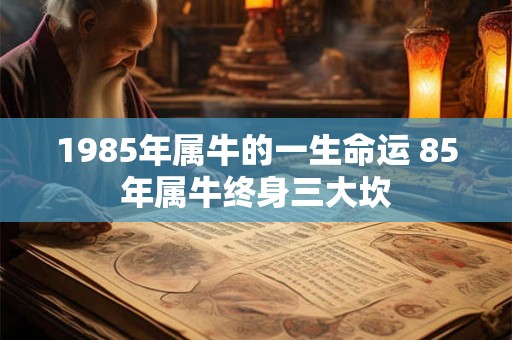 1985年属牛的一生命运 85年属牛终身三大坎