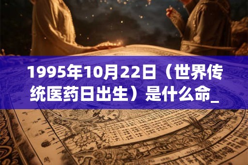 1995年10月22日（世界传统医药日出生）是什么命_命运如何