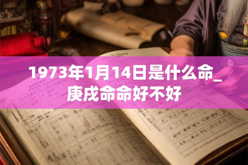 1973年1月14日是什么命_庚戌命命好不好