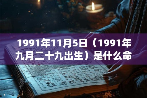 1991年11月5日（1991年九月二十九出生）是什么命_命运如何