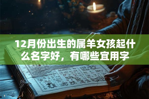 12月份出生的属羊女孩起什么名字好，有哪些宜用字
