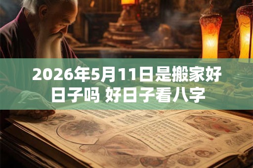 2026年5月11日是搬家好日子吗 好日子看八字