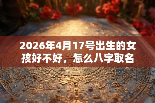2026年4月17号出生的女孩好不好,怎么八字取名 2026年4月17号出生的女孩好不好,怎么八字取名