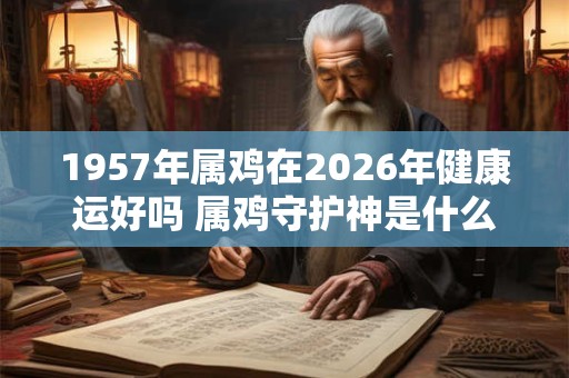 1957年属鸡在2026年健康运好吗 属鸡守护神是什么神 1957年属鸡在2026年健康运好吗 属鸡守护神是什么神