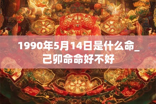 1990年5月14日是什么命_己卯命命好不好