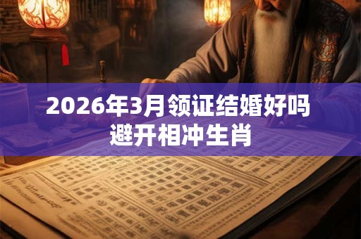 2026年3月领证结婚好吗 避开相冲生肖 2026年3月领证结婚好吗 避开相冲生肖