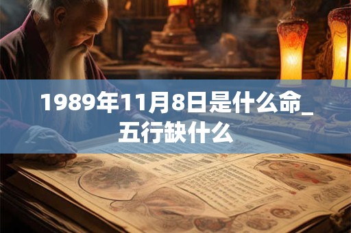 1989年11月8日是什么命_五行缺什么 1989年11月8日是什么命_五行缺什么