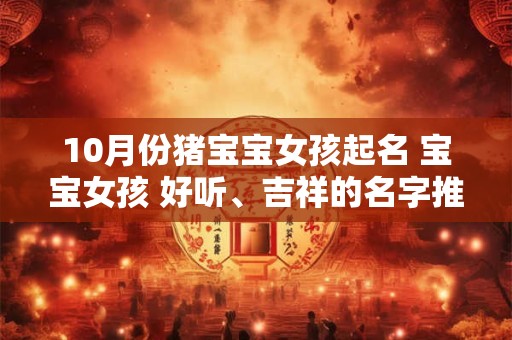 10月份猪宝宝女孩起名 宝宝女孩 好听、吉祥的名字推荐 10月份猪宝宝女孩起名 宝宝女孩 好听、吉祥的名字推荐
