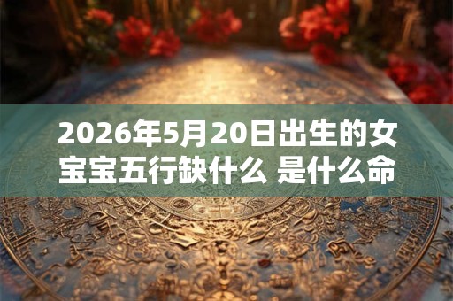 2026年5月20日出生的女宝宝五行缺什么 是什么命 2026年5月20日出生的女宝宝五行缺什么 是什么命