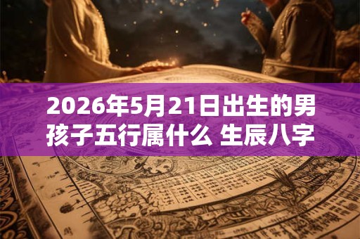 2026年5月21日出生的男孩子五行属什么 生辰八字取名